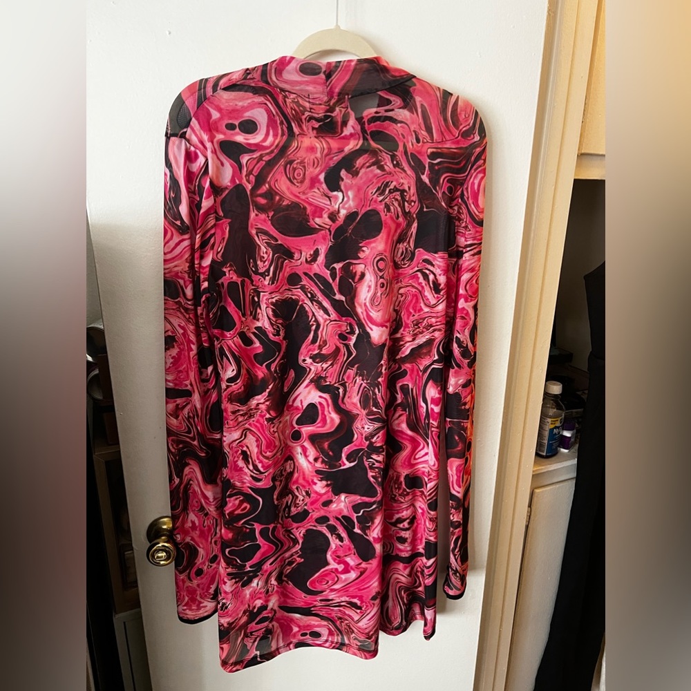 Lady Acid Dimension Mesh Dress
